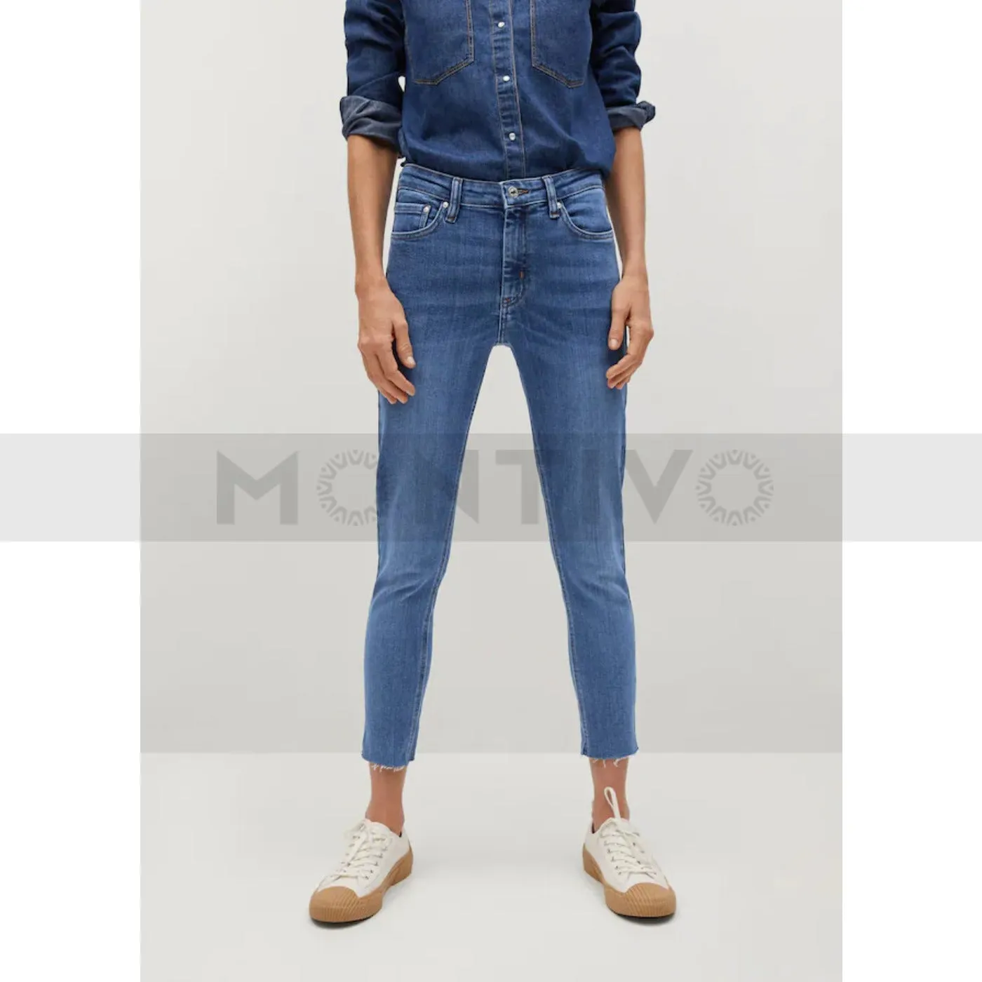 MNG Crop Skinny Jeans