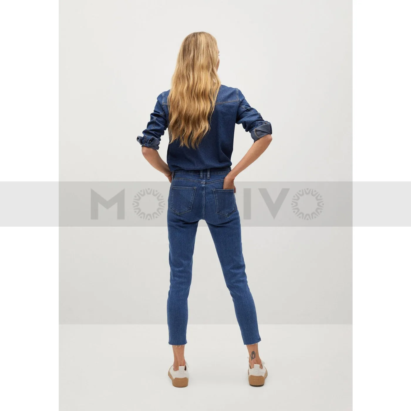 MNG Crop Skinny Jeans