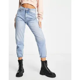 MS Mom high waist tapered leg jean