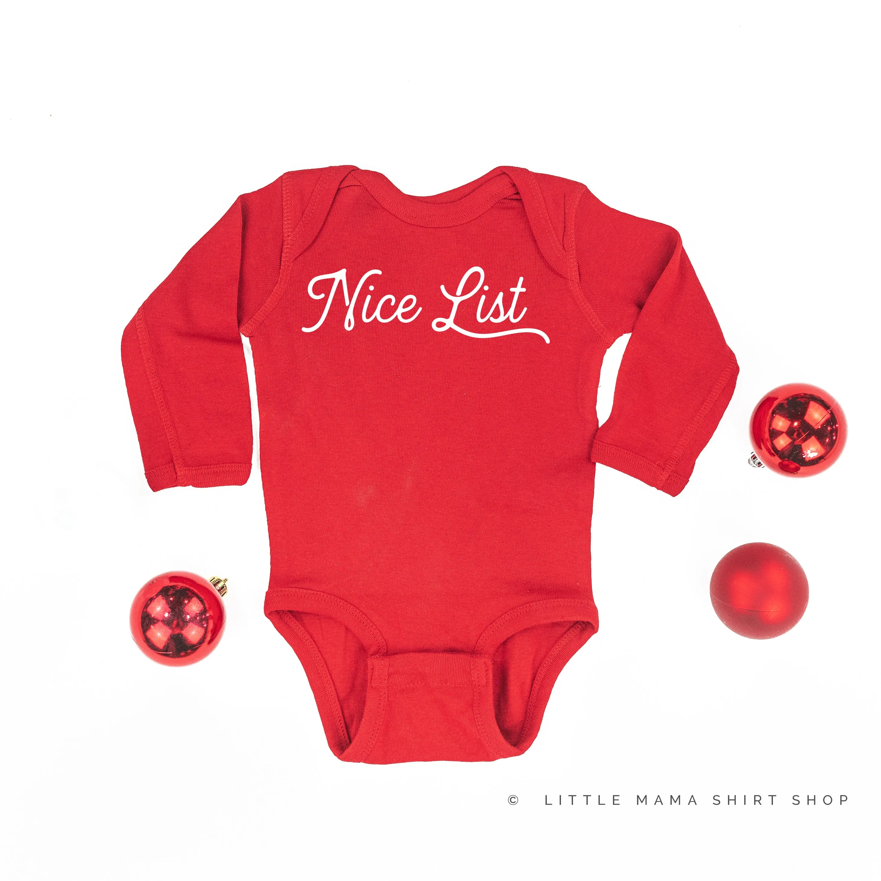 Nice List - Child LONG SLEEVE Tee