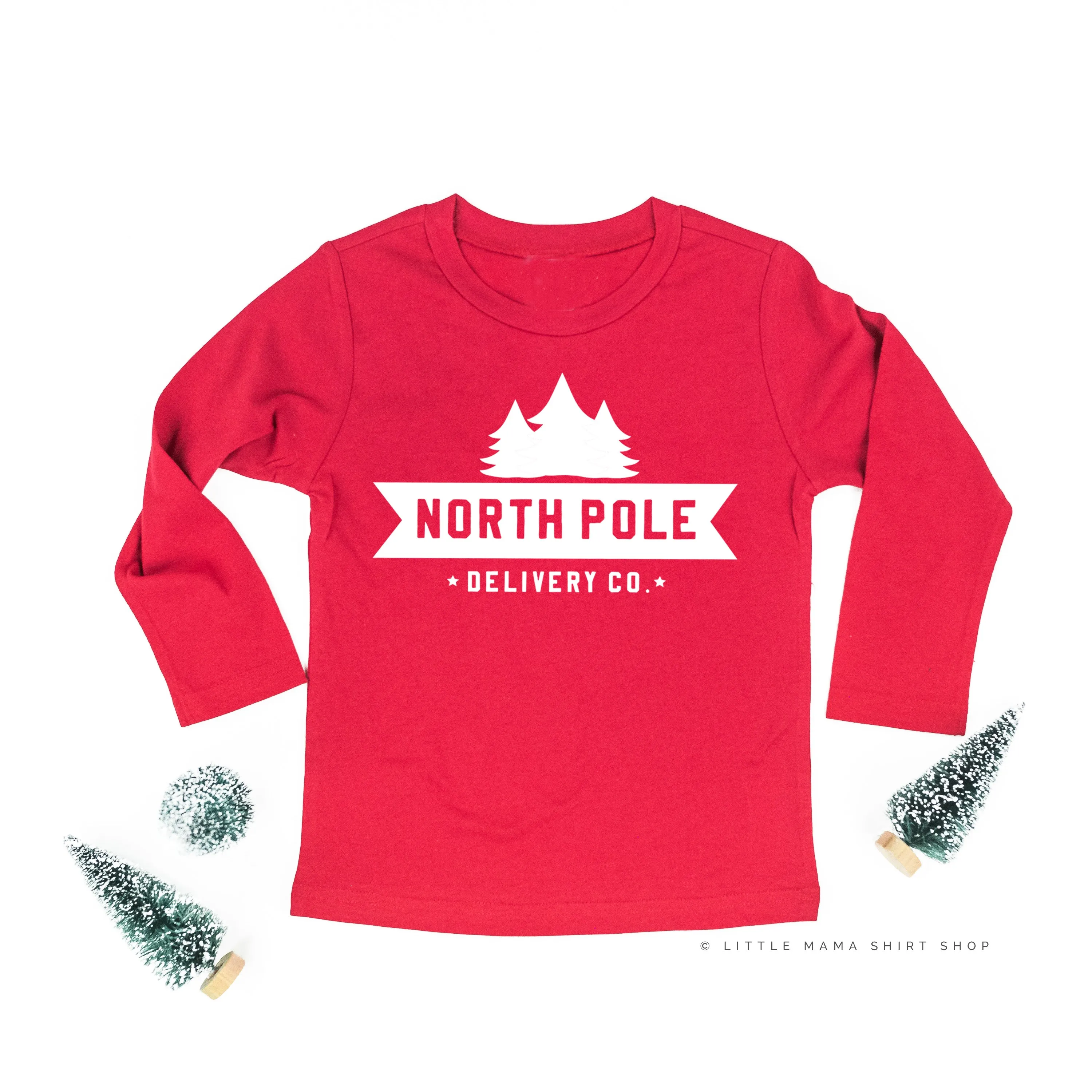 North Pole Delivery Co. - Child LONG SLEEVE Tee