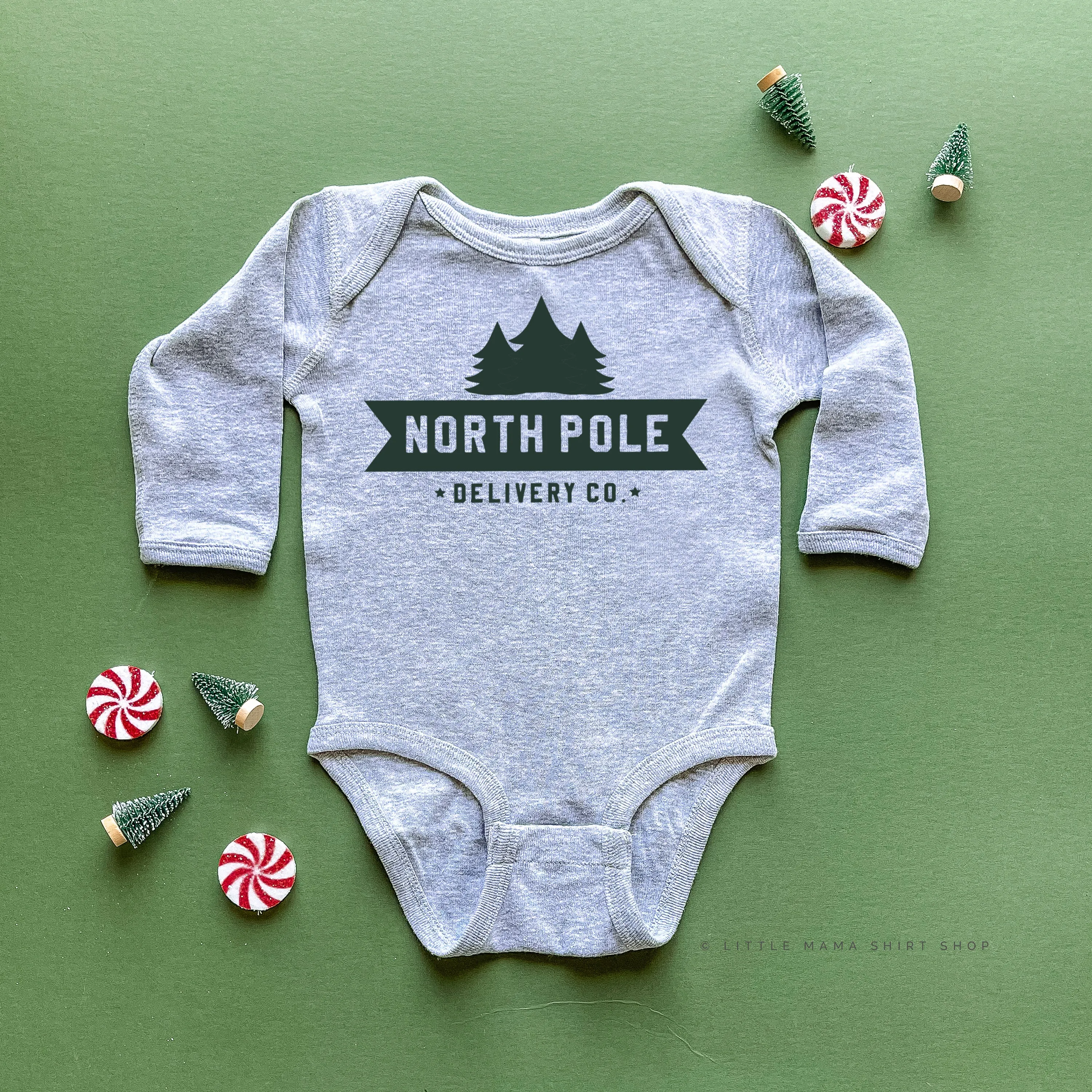 North Pole Delivery Co. - Child LONG SLEEVE Tee