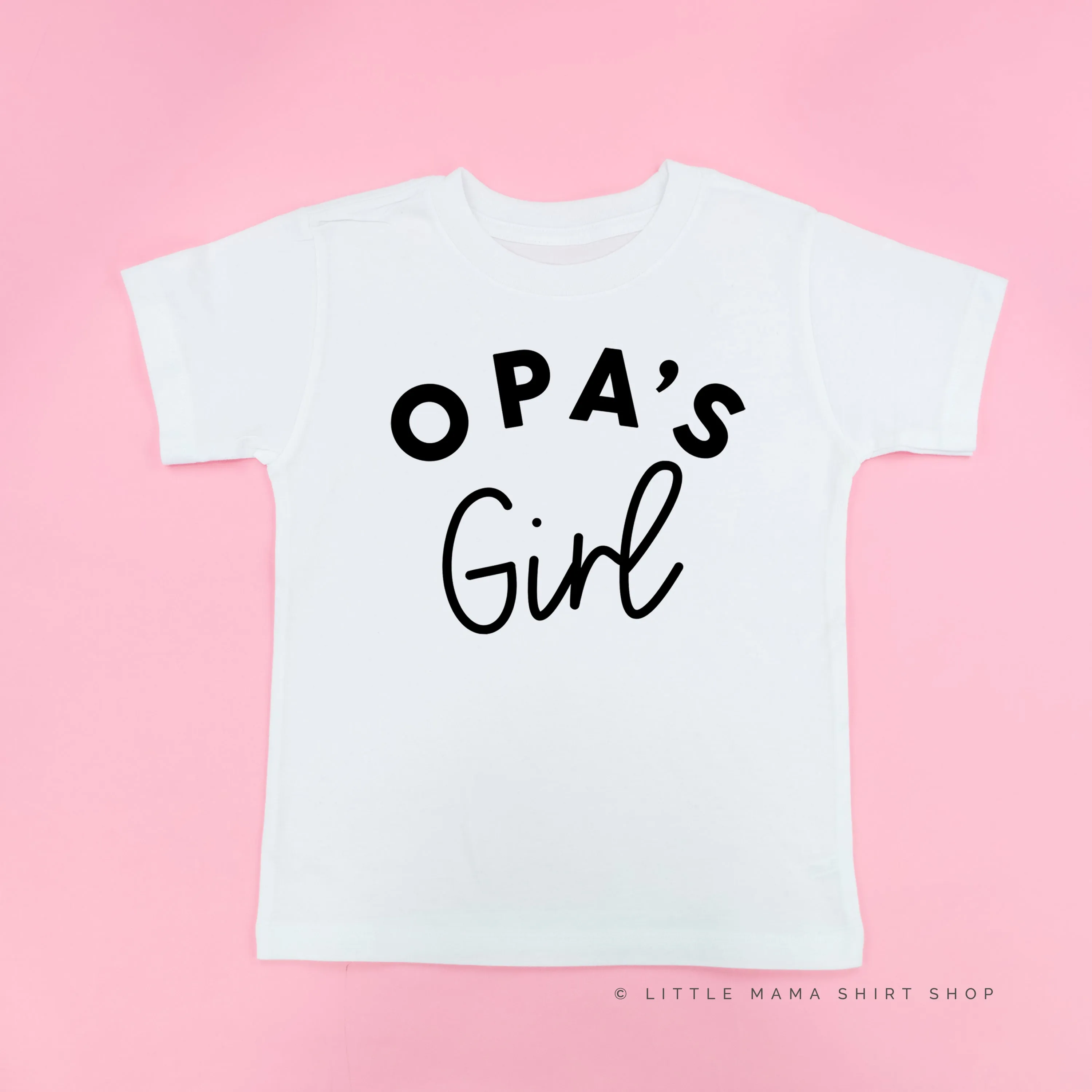 Opa's Girl - Short Sleeve Child Shirt