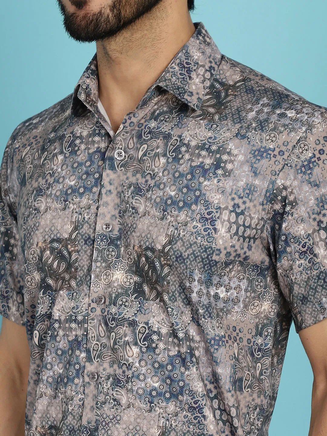 Pejali Printed Casual Shirt