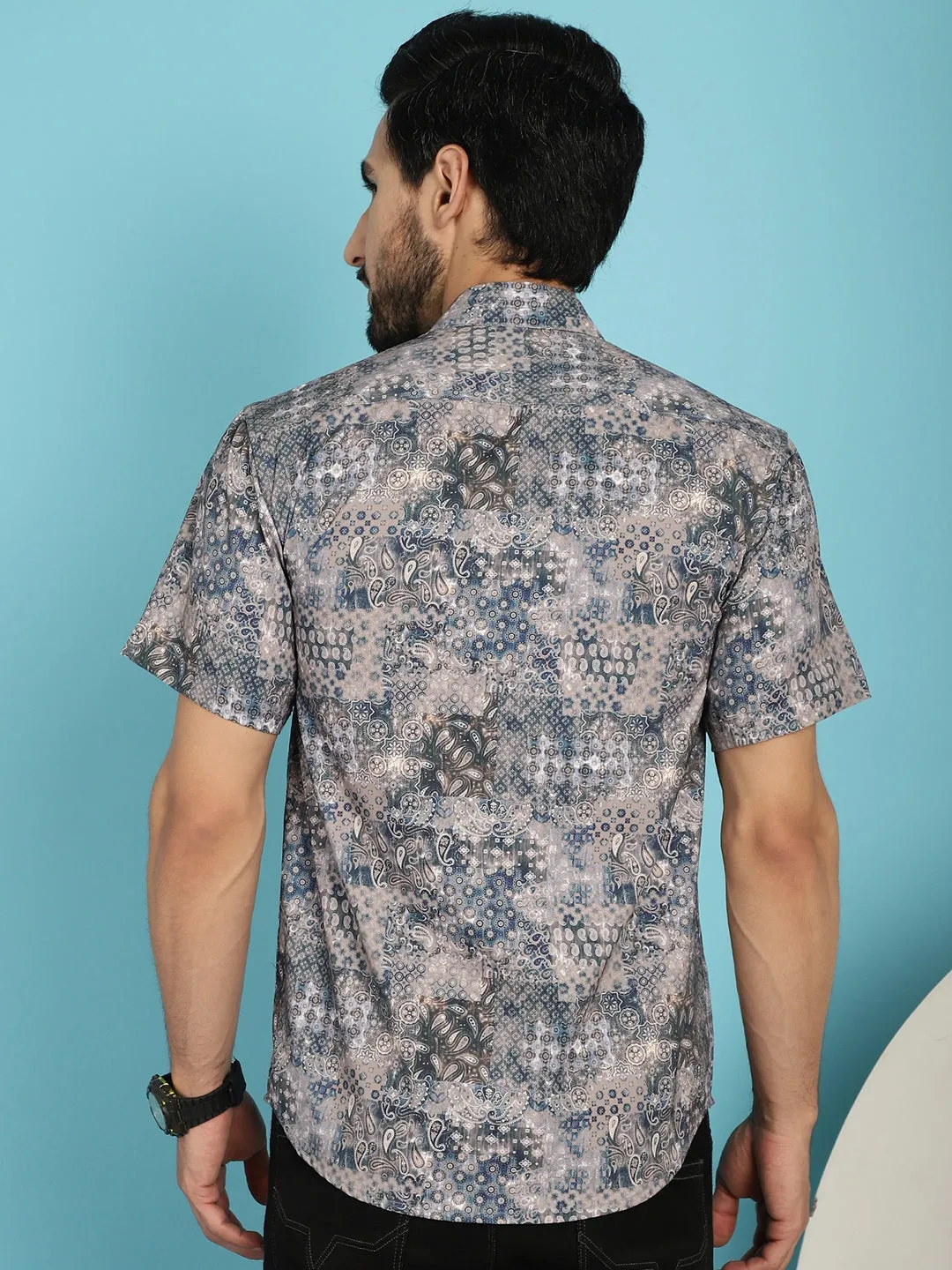 Pejali Printed Casual Shirt