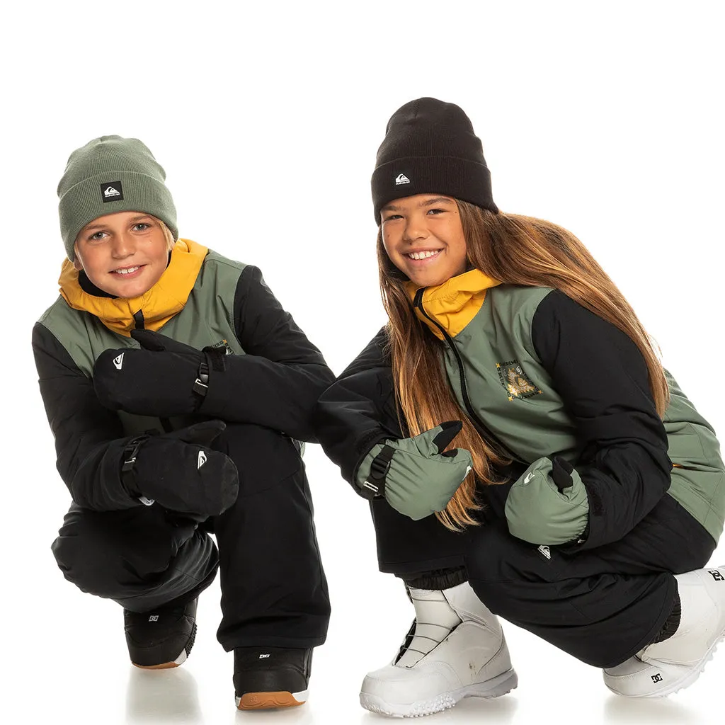 Quiksilver 2024 In The Hood Youth Jacket - Laurel Wreath