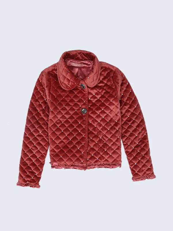 Quilted Sequin Jacket