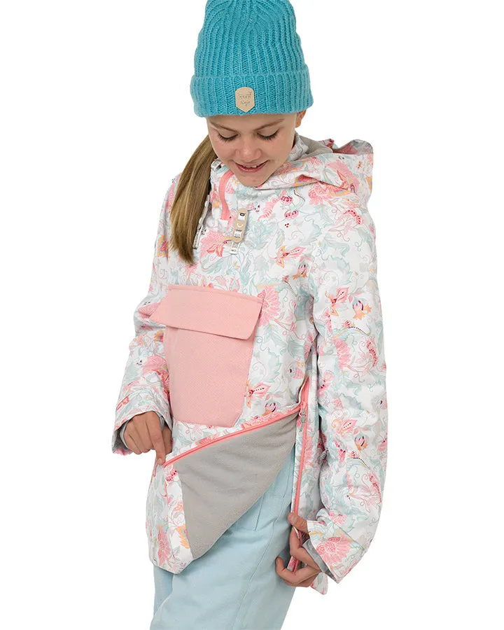 Rojo Hazel Girl's Snow Jacket - Royale Snow White - 2023