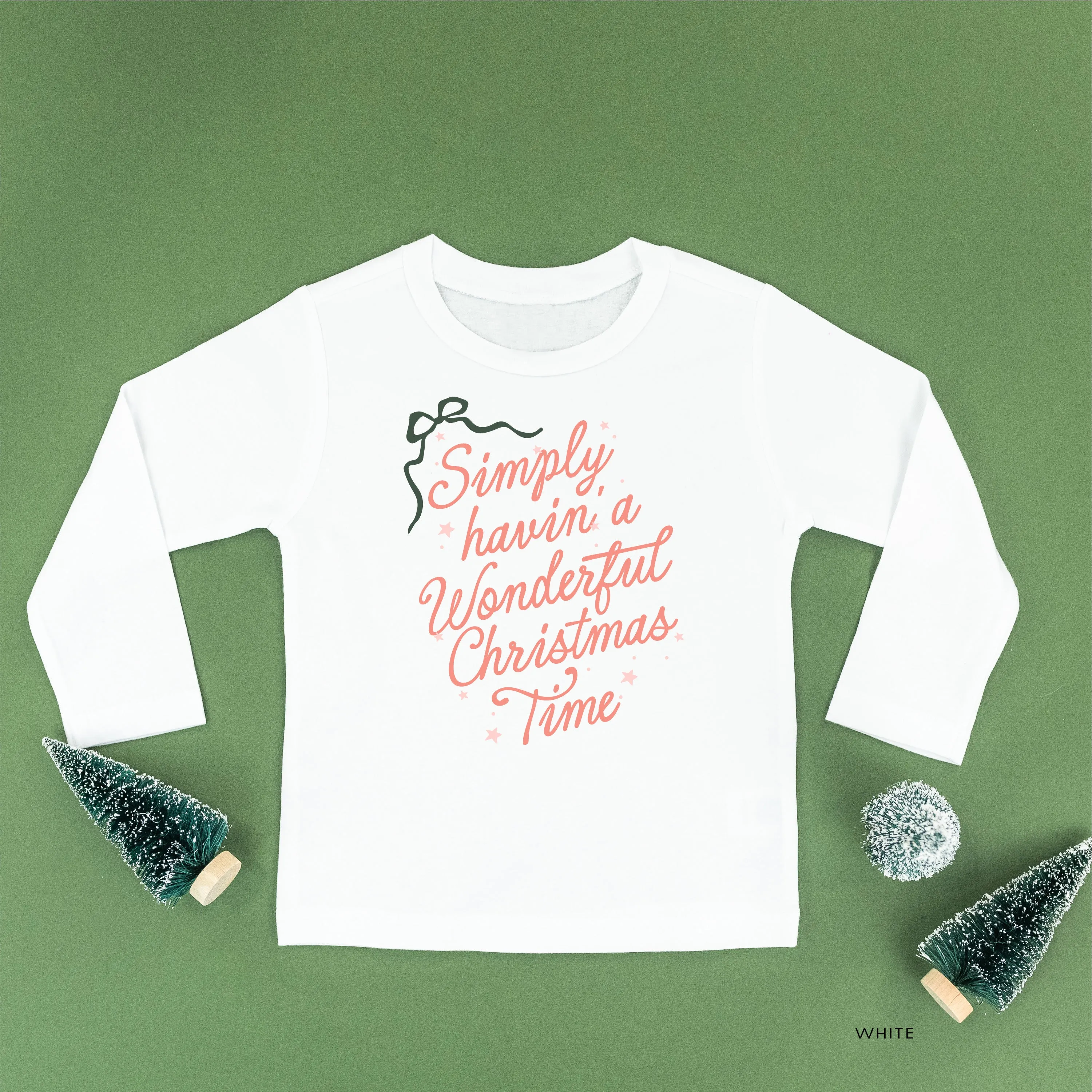 Simply Havin' A Wonderful Christmas Time - Child LONG SLEEVE Tee