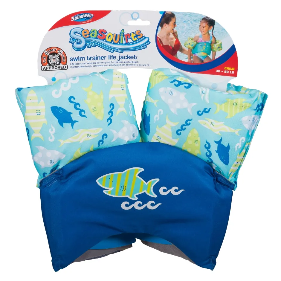 Swimways Seasquirts Swim Trainer Life Jackets