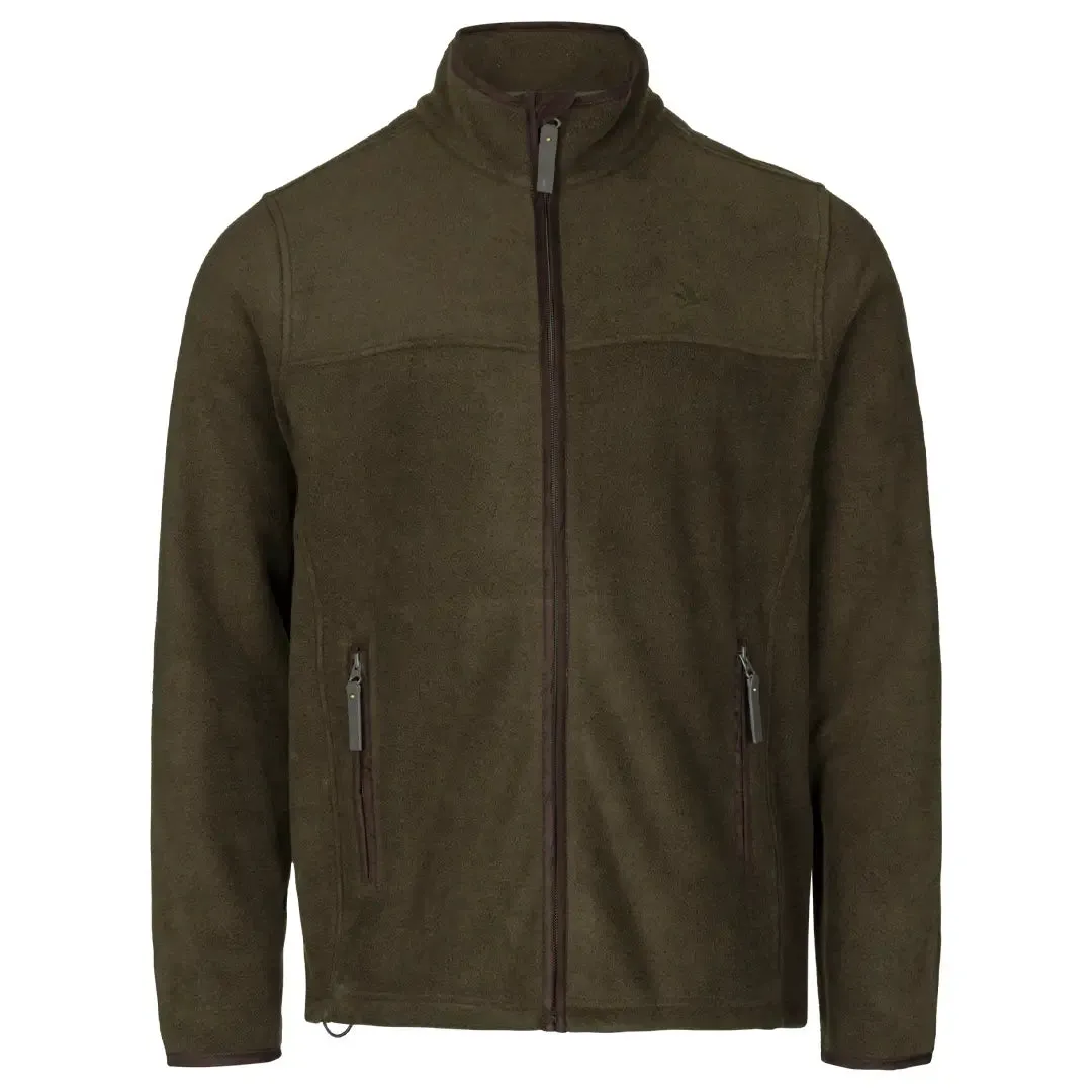 Woodcock Earl Fleece Jacket - Pine Green Melange by Seeland