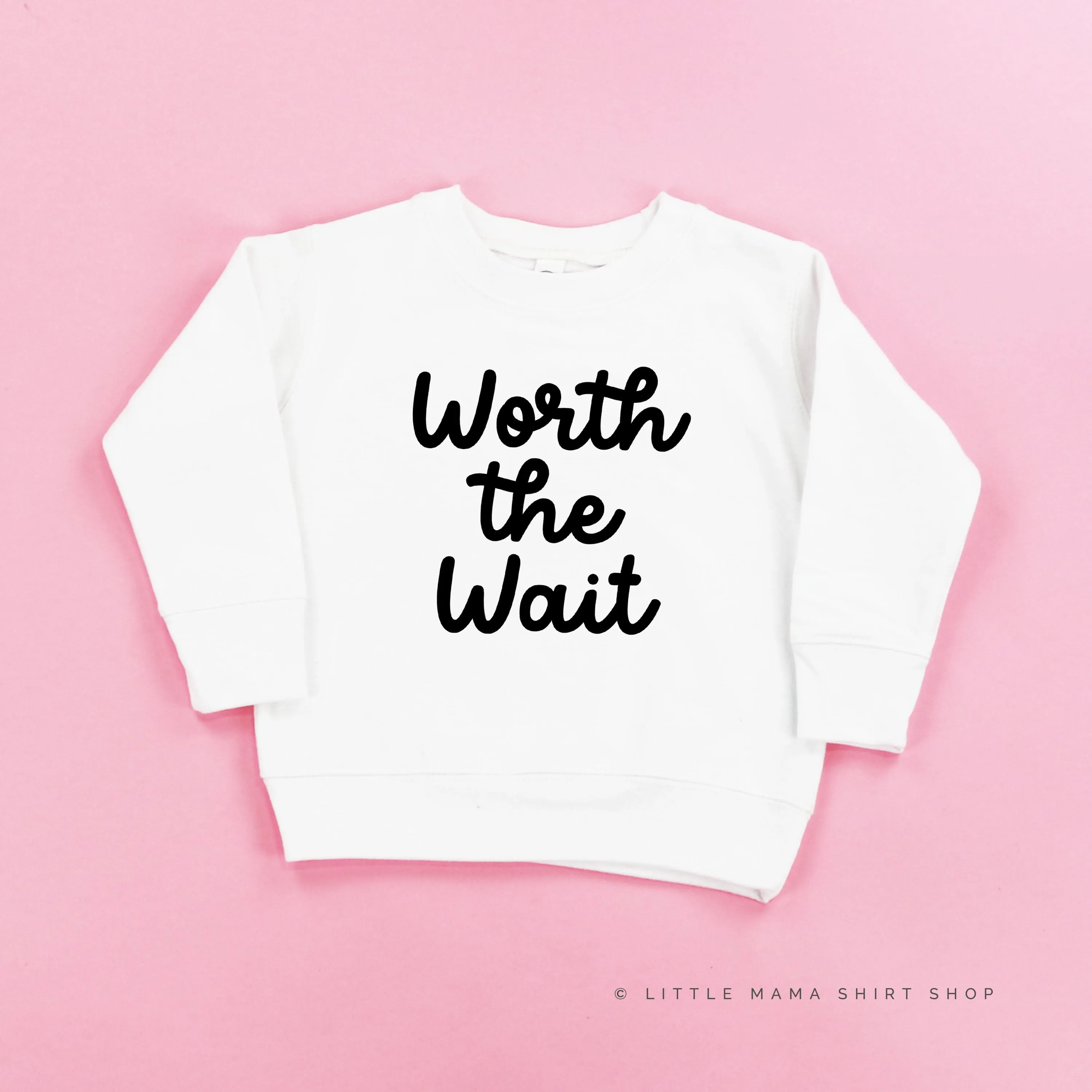 WORTH THE WAIT - Child Sweater